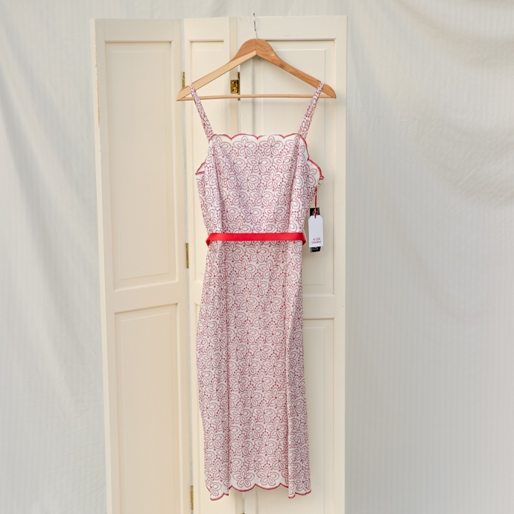 Jessica Howard Eyelet Speghetti Strap Sundress